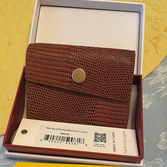 Hammitt Handbags - NWT Hammitt Montana Pocket Redwood Lizard.